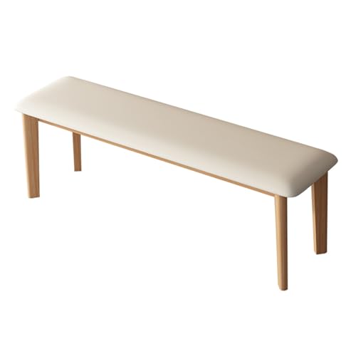 HARELA Esszimmer Sitzbank Polsterbank Schuhbank, Küchenbank Massive Holzbank, Rustikale Home Décor Möbel, für Wohnzimmer Schlafzimmer Flur, Stil Größe wählbar(100 * 45 * 30cm/39.4 * 17.7 * 11.8in)