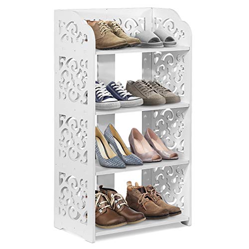 Schuhschrank, Schuhregal, Schuhregal, Schuhregal aus Holz, Eingang, Flur, Regal für Zuhause und Büro, 40 x 23 x 71 cm